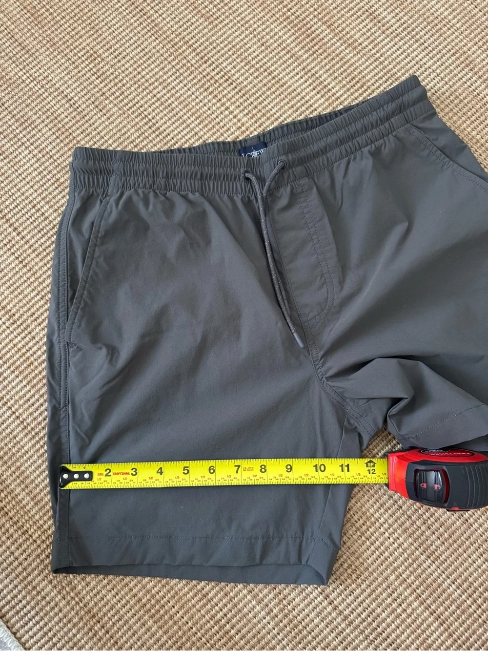 J.Crew 6” tech dock short